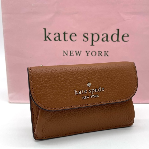 Kate Spade Dumpling Small Flap Card Holder Wallet - Picture 1 of 7